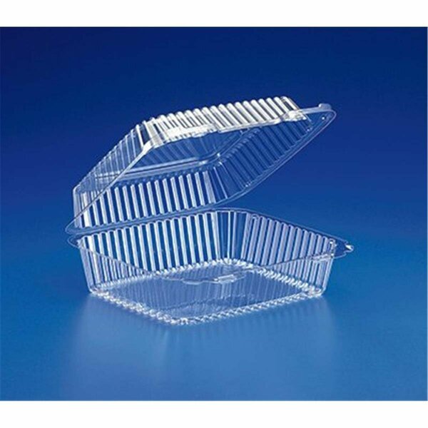 Inline Clamshell Container Pet Hinged, Clear, 200PK VPP757A